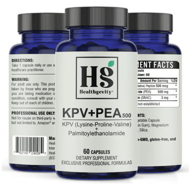 KPV + PEA 500 60 Caps * Healthgevity Supplement - Conners Clinic